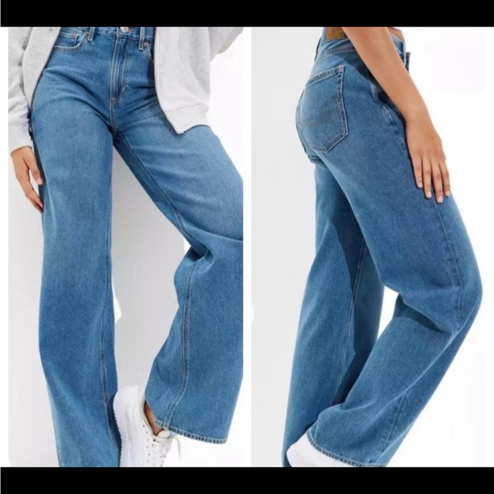 NWOT American eagle medium wash skater jeans size 6